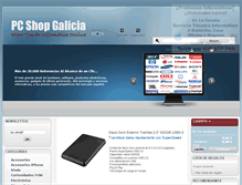 Tablet Screenshot of pcshopgalicia.com
